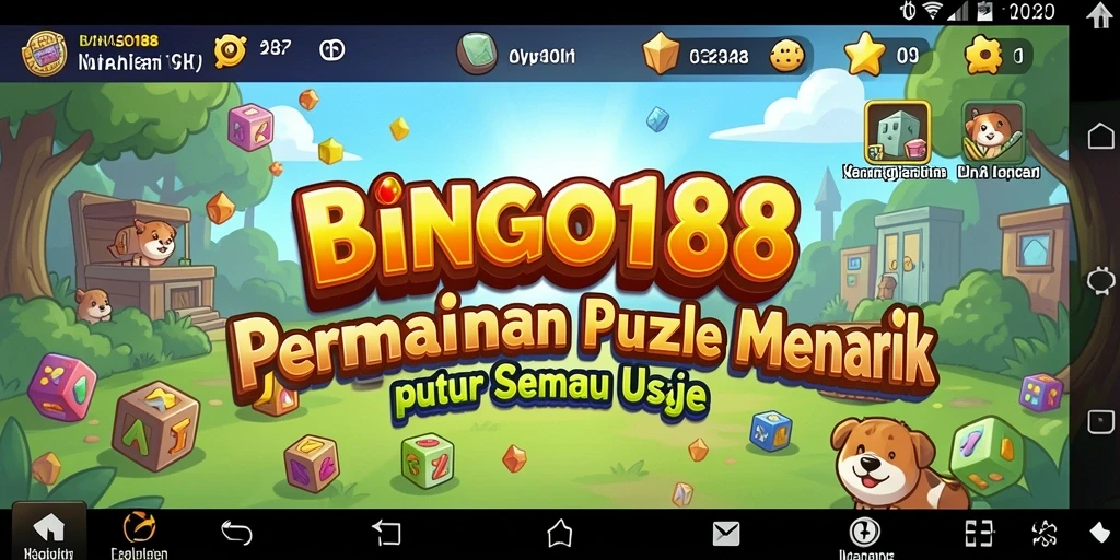 Tampilan gameplay menarik di BINGO188 dengan puzzle yang menantang.