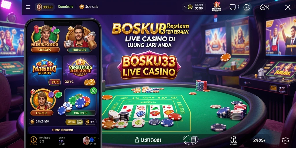 Tampilan gameplay BOSKU33 yang realistis dan mengasyikkan.