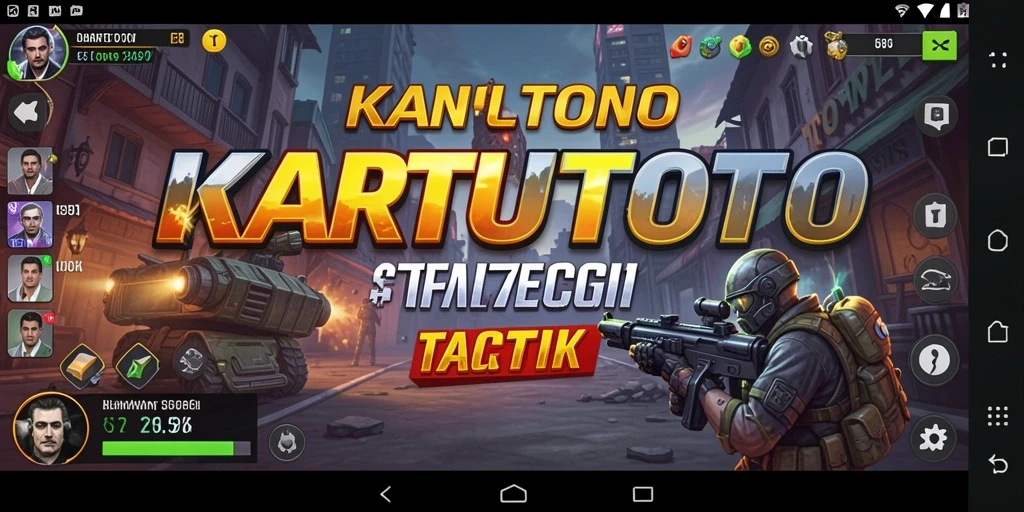 Screenshot gameplay KARTUTOTO menampilkan aksi strategi yang mendebarkan.