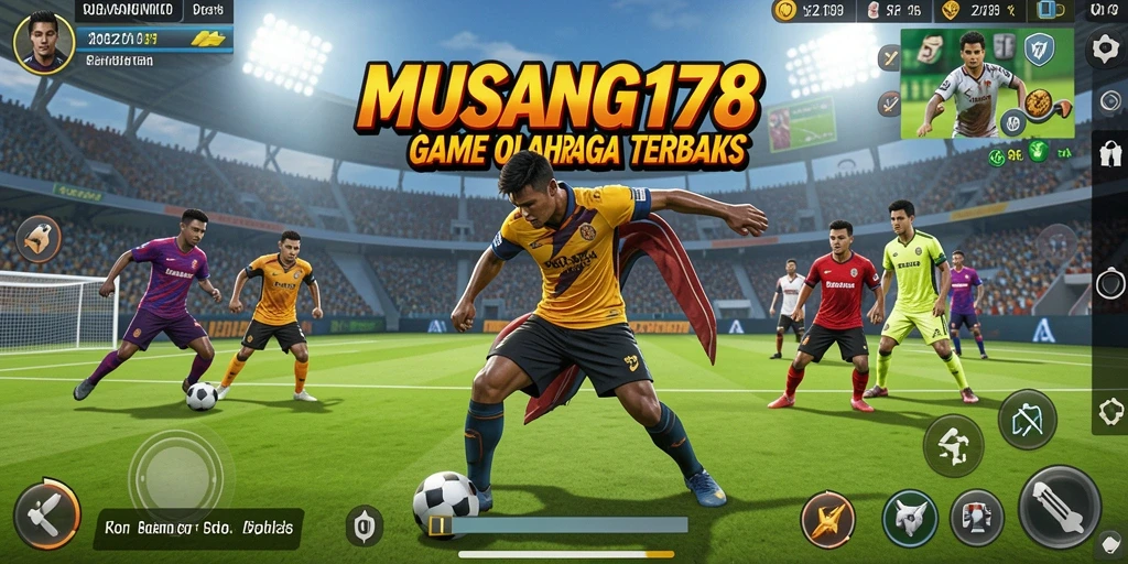 Tampilan gameplay menarik dari MUSANG178 di kompetisi olahraga.