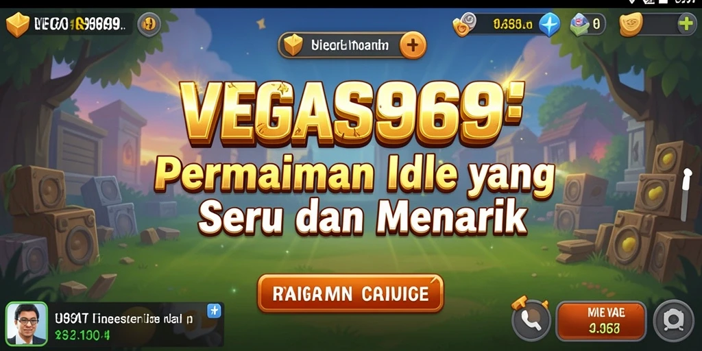 Tampilan gameplay VEGAS969 dengan pengelolaan kasino yang seru.